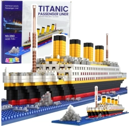 Klocki statek RMS TITANIC model 3D – 1878 elementów