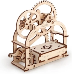 mechaniczna drewniana szkatułka 3D puzzle UGEARS