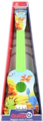 Dziecięca gitara z dinozaurami
