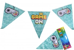 Imprezowe chorągiewki GRA 16 × 20 cm, 8 szt.