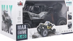 rc crawler stunt wyścigowy samochód 1:8 szary 4x4