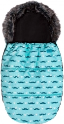 Luksusowy dziecięcy zimowy śpiworek Belisima Wąsik