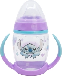 Kubek z uszkami i silikonowym ustnikiem STITCH 270 ml
