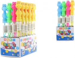 Bąbelki Żaba – plastikowa tuba z motywem dinozaura, 26 cm