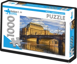 Puzzle Praga - Teatr Narodowy 1000 elementów
