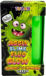 Tuban Jiggle Slime Fluo Glow zielony świecący w ciemności 430 g