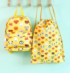 Dziecięcy worek sportowy na plecy A Little Lovely Company zwierzęcy przyjaciele