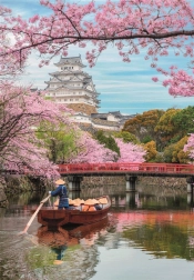 Clementoni Puzzle Zamek Himeji wiosną 1000 elementów