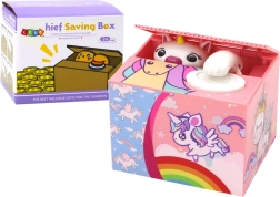 Skarbonka Uczymy się oszczędzać Jednorożec Różowa melodia