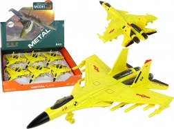 Żółty samolot myśliwski z napędem ciernym 1:72