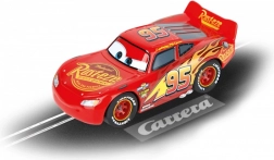 samochód na tor wyścigowy DISNEY CARS Lightning McQueen 1:50