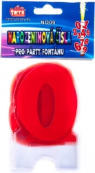 Urodzinowe cyfry do fontanny party