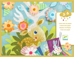 Djeco tworzenie z bibułą z lasu