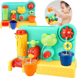 Kolorowa zabawkowa kąpiel z efektami wodnymi