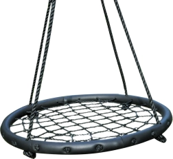 Huśtawka okrągła czarna 60 cm