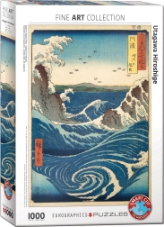 Eurographics Puzzle Utagawa Hiroshige: Naruto fale 1000 części