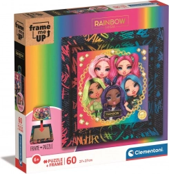 Clementoni puzzle Frame Me Up: Rainbow High 60 elementów
