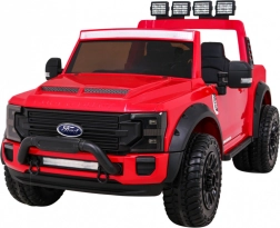 Dziecięcy elektryczny samochód Ford Super Duty pickup – Czerwony