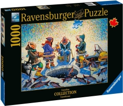 Ravensburger puzzle Wędkarstwo podlodowe 1000 elementów