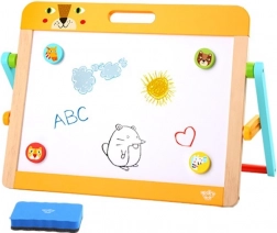Dziecięca magnetyczna i kredowa tablica 2w1 Tooky Toy