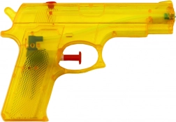 Mały plastikowy pistolet na wodę żółty 15 × 10,5 cm