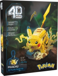 4d build puzzle pokémon pikachu 3d układanka