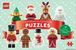 Kalendarz adwentowy puzzle LEGO – 12 mini układanek po 48 elementów