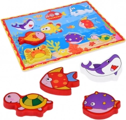 Drewniana układanka Morze JOKOMISIADA