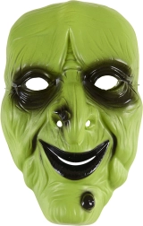 Maska wiedźmy PVC