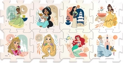 Piankowe puzzle Disney księżniczki