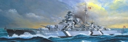 Plastikowy model okrętu liniowego Tirpitz 1:800