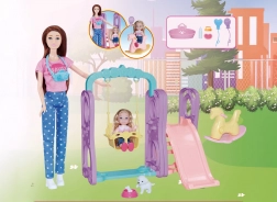 Lalka na placu zabaw 30 cm z akcesoriami