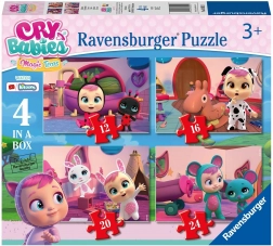 Puzzle 4 w 1 CRY BABIES od Ravensburger