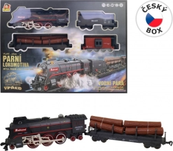 Zestaw pociągów z efektem pary na baterie