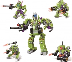 Qman Policyjny robotyczny zestaw konstrukcyjny 4w1