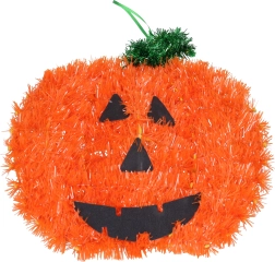 Zawieszana dekoracja dynia 26 × 28 cm