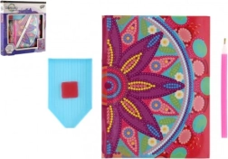 Kreatywny zestaw – pamiętnik z diamentowym zdobieniem