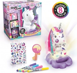 Style4Ever DIY lampka jednorożec dla dzieci