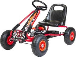Dziecięcy gokart na pedały BABY MIX Razor, czerwony