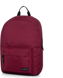 Plecak studencki OXY Runner, bordowy 21 l