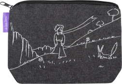 Jeansowa etui Mały Książę – czarna