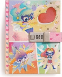 DJECO Tajny dziennik z zamkiem szyfrowym Lam