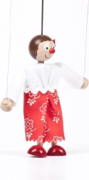 GERLICH drewniana marionetka Maruška 12 cm