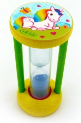 Klepsydra do mierzenia czasu szczotkowania zębów Jednorożec