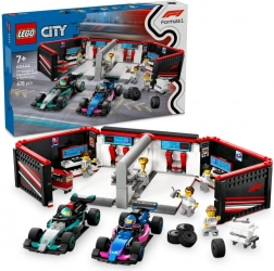 LEGO® City 60444 Garaż F1® oraz samochody Mercedes-AMG i Alpine