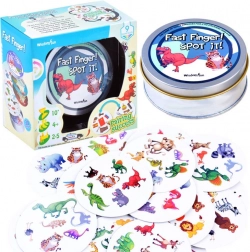 Gra obserwacyjna znajdź parę Dinozaury