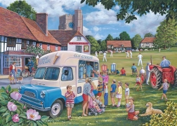 Puzzle Lodziarnia – wóz z lodami 1000 elementów