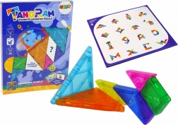 Magnetyczna układanka Tangram dla dzieci