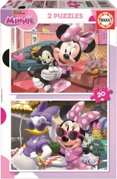 Educa puzzle Minnie 2x20 elementów
