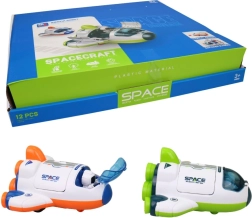 Rakieta kosmiczna z otwieranymi drzwiami na napęd cierny